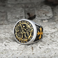  Fashion religion Jesus Ring Bible St Christopher ring Stainless  Steel Men Ring Jewelry (BR8-994-10) : Clothing, Shoes & Jewelry