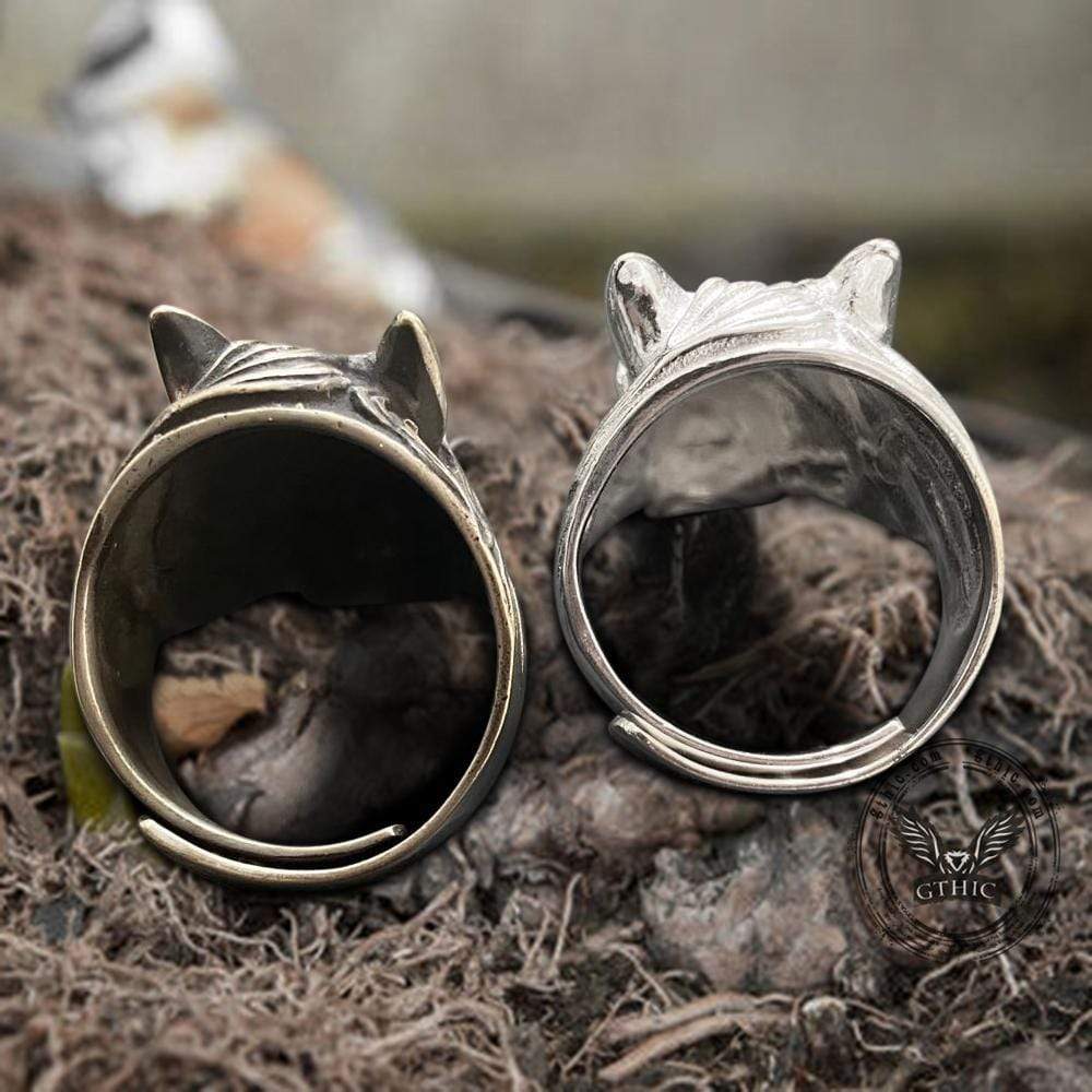 Horse Head Sterling Silver Animal Ring