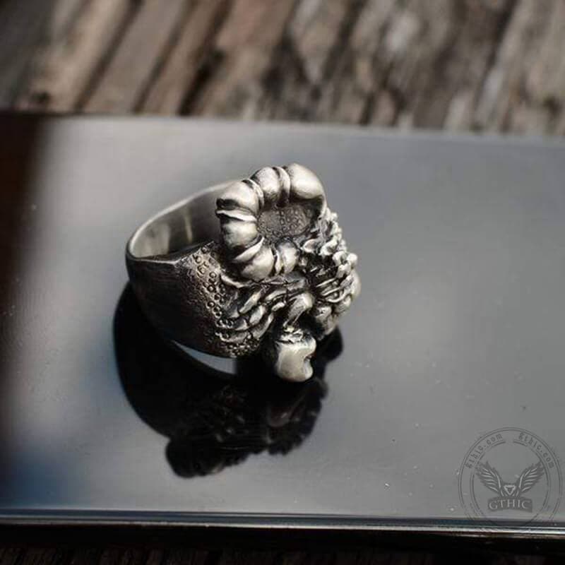 Insect Scorpion King 925 Silver Ring | Gthic.com