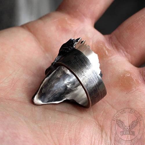 Joker Brass 925 Silver Ring