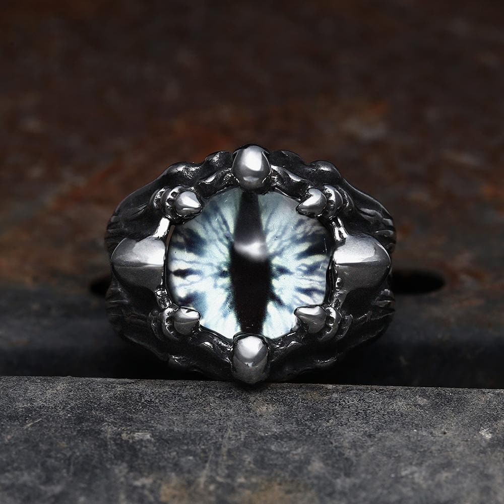 Eye Of Sauron Stainless Steel Ring | Gthic.com