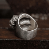 Gescheurde Soul Sterling Zilver Messing Skull Ring