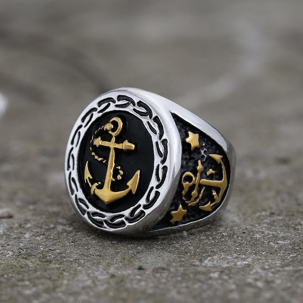 Anchor Stainless Steel Marine Ring