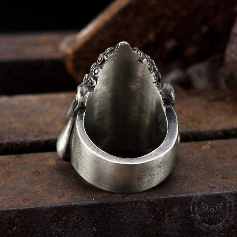 Smiling Buddha 925 Silver Ring