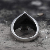 Spades Stainless Steel Skull Ring | Gthic.com