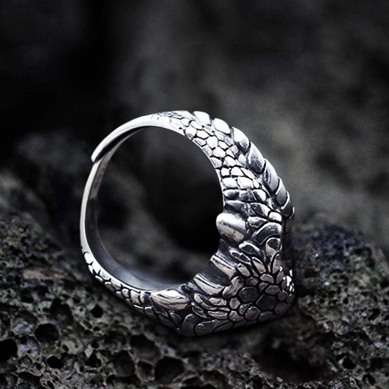 Vintage Cerastes Sterling Silver Animal Ring