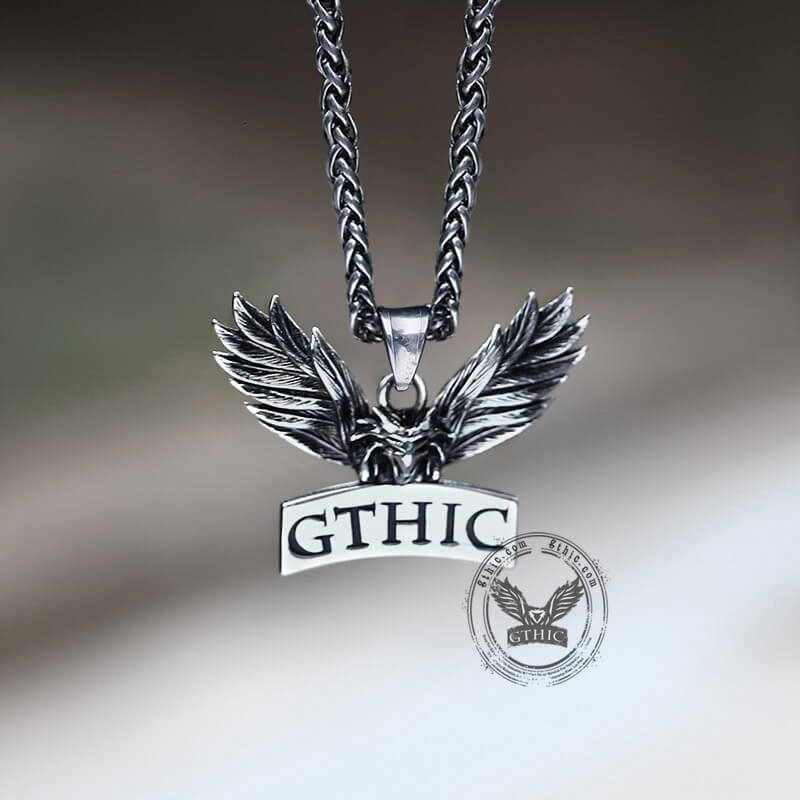 Gthic Logo Design Stainless Steel Pendant | Gthic.com