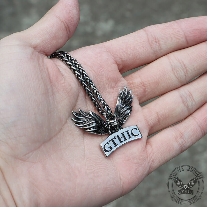 Gthic Logo Design Stainless Steel Pendant | Gthic.com