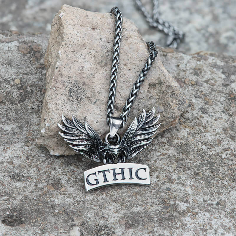 Gthic Logo Design Stainless Steel Pendant | Gthic.com