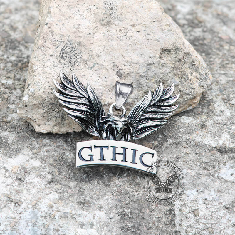 Gthic Logo Design Stainless Steel Pendant | Gthic.com