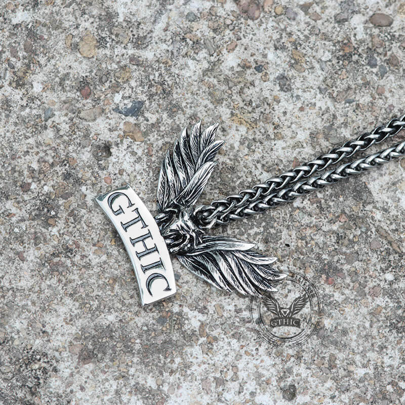 Gthic Logo Design Stainless Steel Pendant | Gthic.com