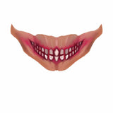 Halloween Spooky Mouth Temporary Tattoo Stickers