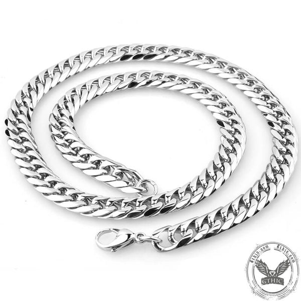 Heavy Men’s Stainless Steel Cuban Link Chain Necklace | Gthic.com