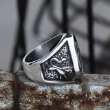 House Stark Direwolf Stainless Steel Ring - GTHIC