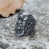 Indian Chief Stainless Steel Tribal Ring