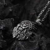Indian Lion King Pure Tin Necklace | Gthic.com