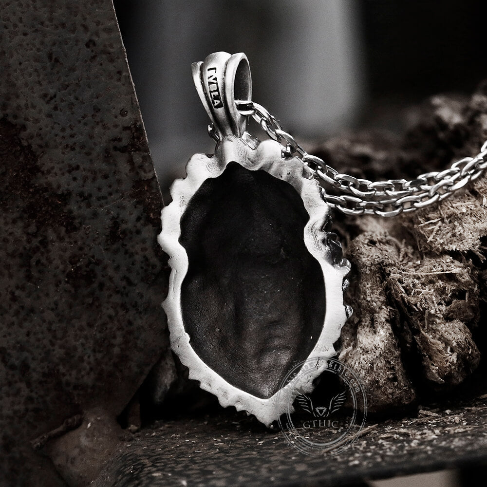 Indian Lion King Pure Tin Necklace