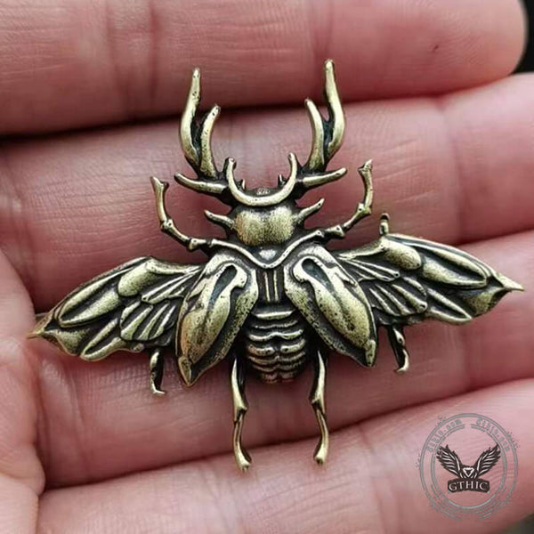 Insect Beetle Zinc Alloy Brooch | Gthic.com