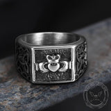 Irish Claddagh Stainless Steel Celtic Knots Ring | Gthic.com