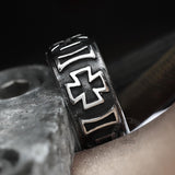 Iron Cross Stainless Steel Ring | Gthic.com