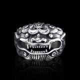 Japanese Demon Stainless Steel Beast Ring - GTHIC