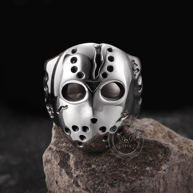 Jason Voorhees Stainless Steel The 13th Ring 04 | Gthic.com