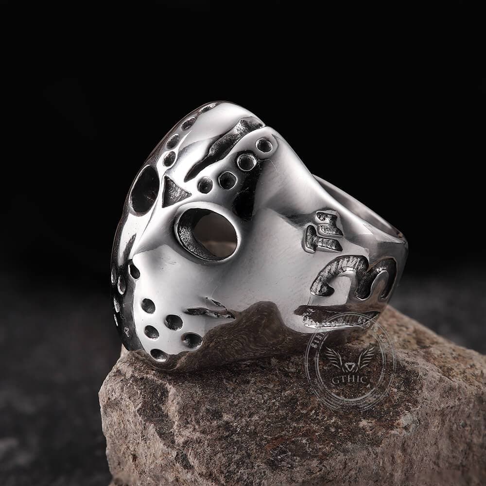 Jason Voorhees Stainless Steel The 13th Ring 03 | Gthic.com