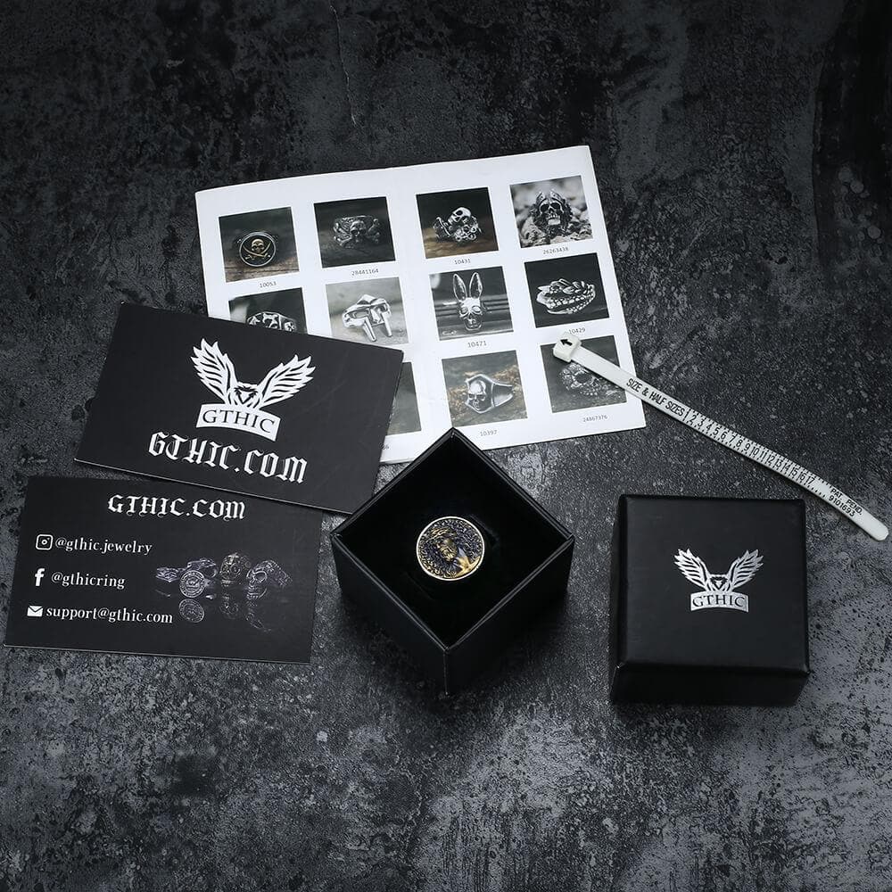 Jesus Portrait Stainless Steel Ring