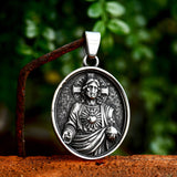 Jesus Sacred Heart Stainless Steel Religion Pendant | Gthic.com