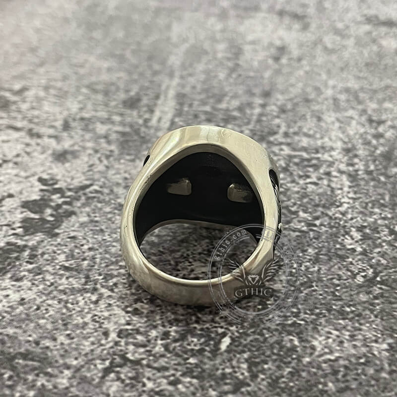 King of the Prairie Sterling Silver Animal Ring | Gthic.com