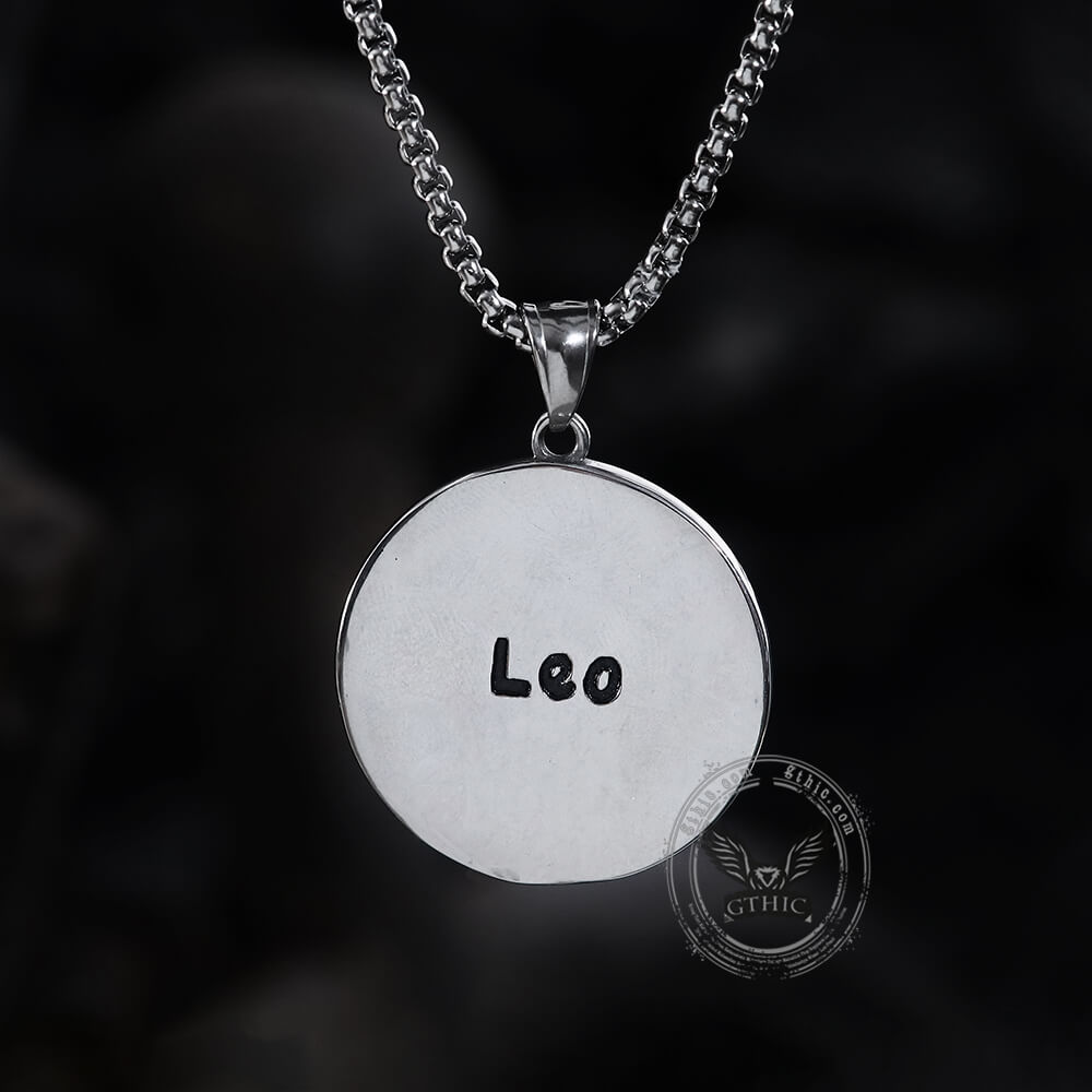 Leo Stainless Steel Pendant