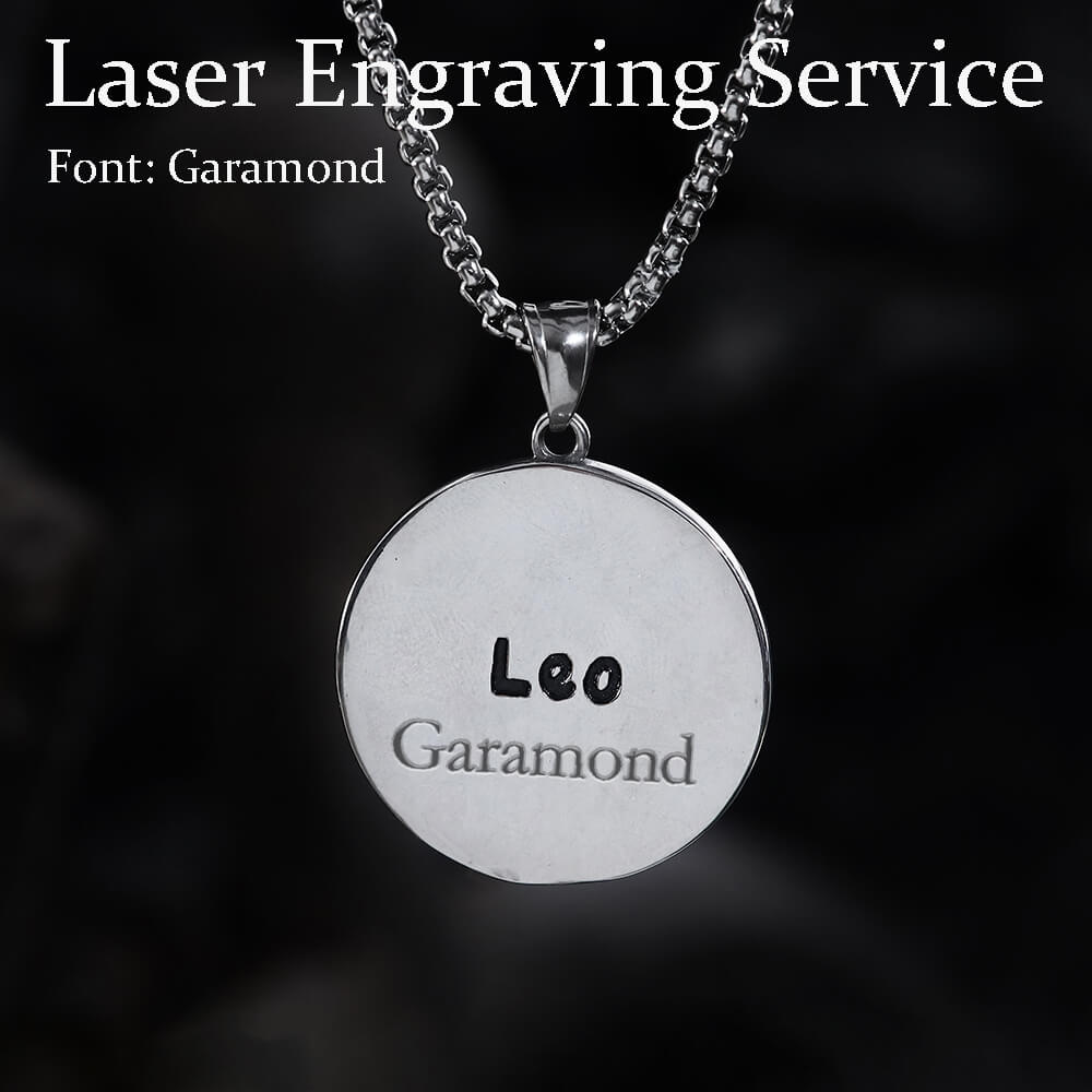 Leo Stainless Steel Pendant