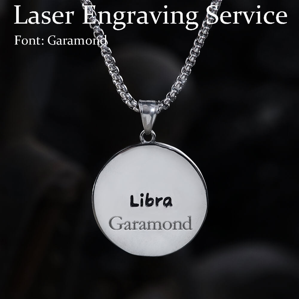 Libra Stainless Steel Pendant