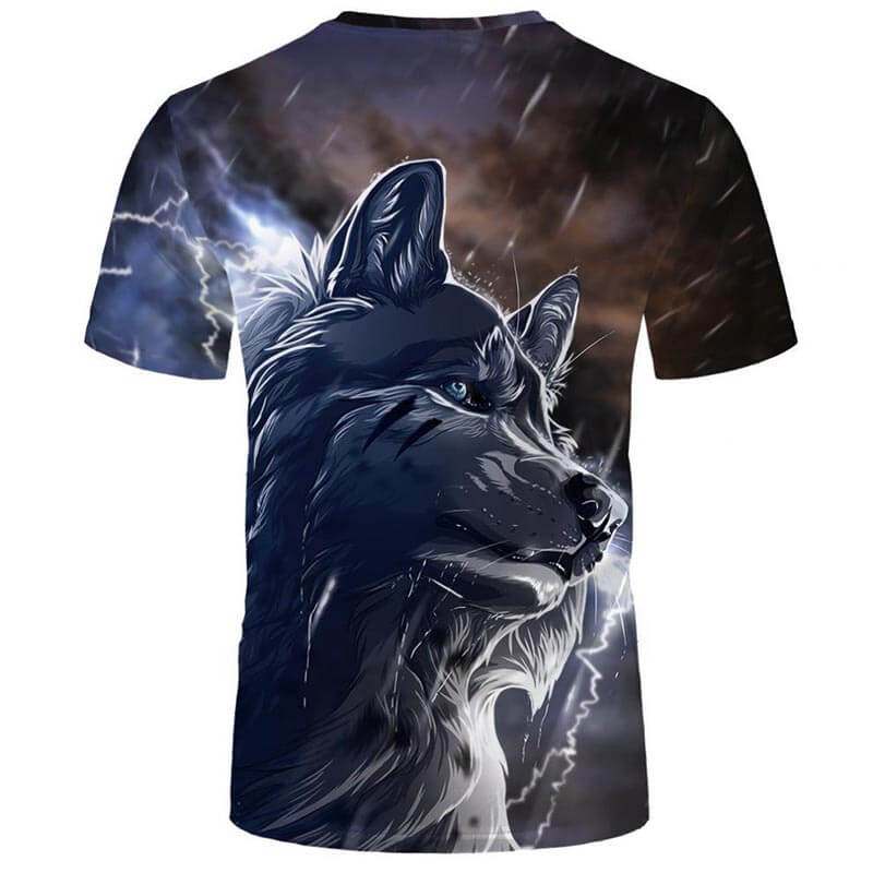 Lone Wolf Polyester T-shirt | Gthic.com