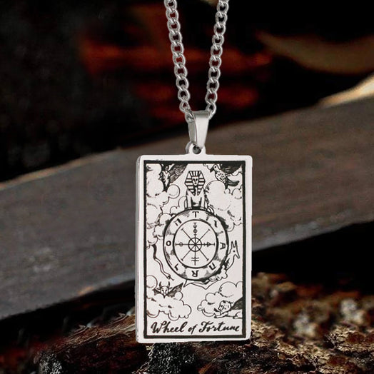 Major Arcana Tarot Stainless Steel Necklace