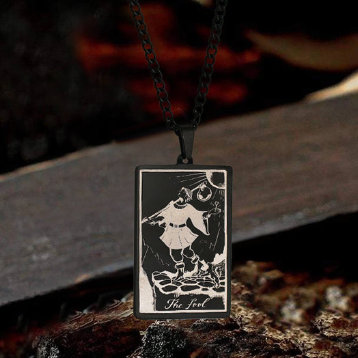 Major Arcana Tarot Stainless Steel Necklace