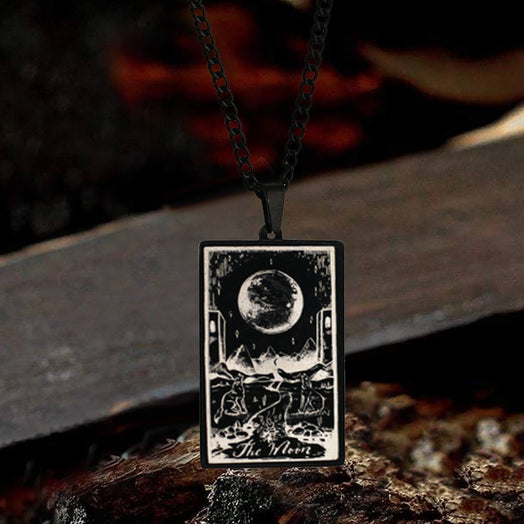 Major Arcana Tarot Stainless Steel Necklace