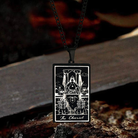 Major Arcana Tarot Stainless Steel Necklace