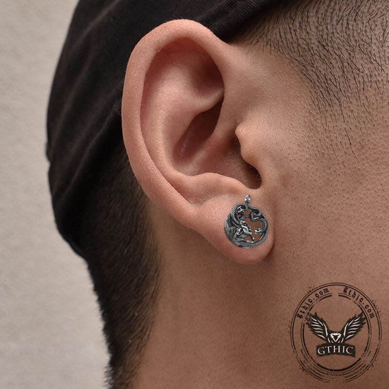 Medusa Stainless Steel Ear Gauges | Gthic.com