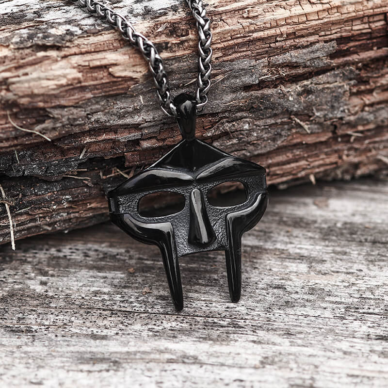 MF DOOM Mask Stainless Steel Pendant | Gthic.com