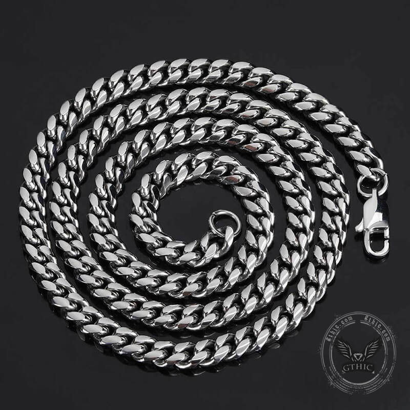 Miami Cuban Stainless Steel Chain Necklace | Gthic.com