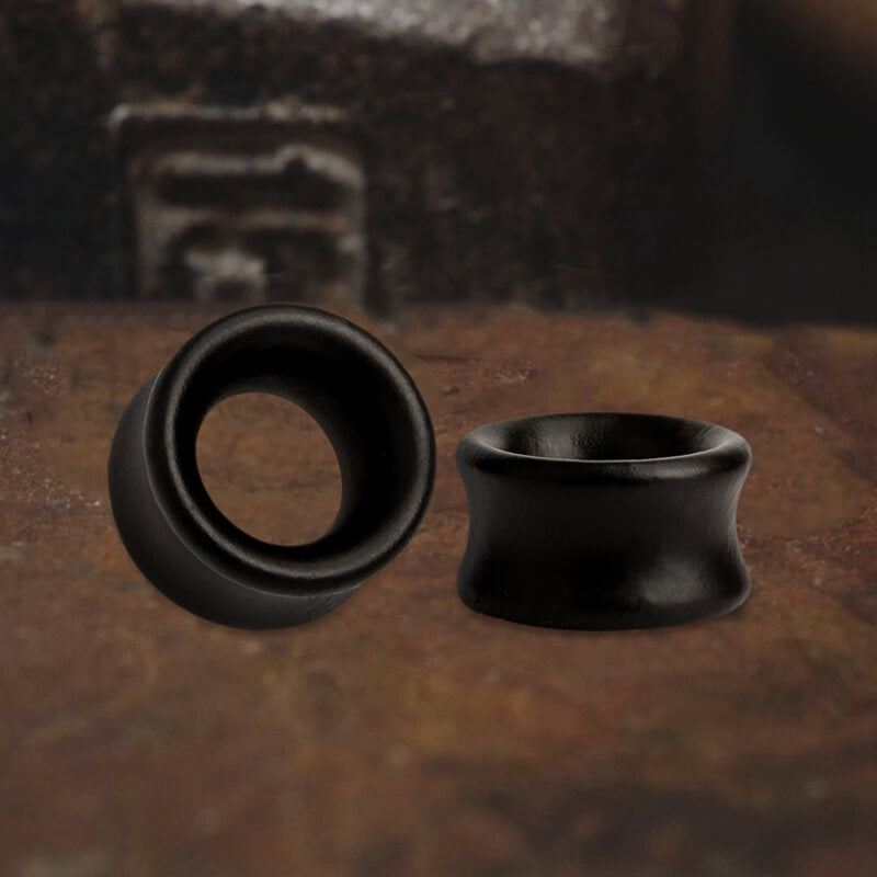 Minimalism Wood Tunnel Ear Gauges | Gthic.com