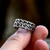 Minimalist Chain Style Stainless Steel Ring | Gthic.com