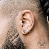 Minimalist Conical Stainless Steel Ear Studs | Gthic.com
