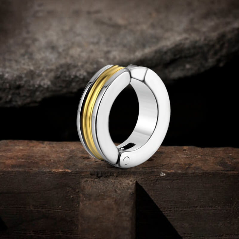 Minimalist Geometric Stainless Steel Ear Cuffs | Gthic.com