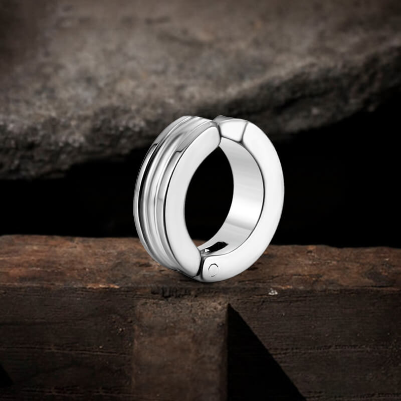 Minimalist Geometric Stainless Steel Ear Cuffs | Gthic.com