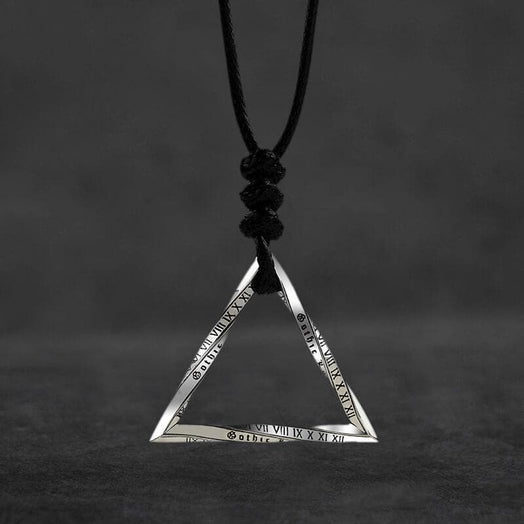 Mobius Strip Sterling Silver Pendant 03 | Gthic.com