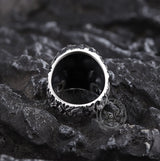 Multi Ghost Sterling Silver Skull Ring