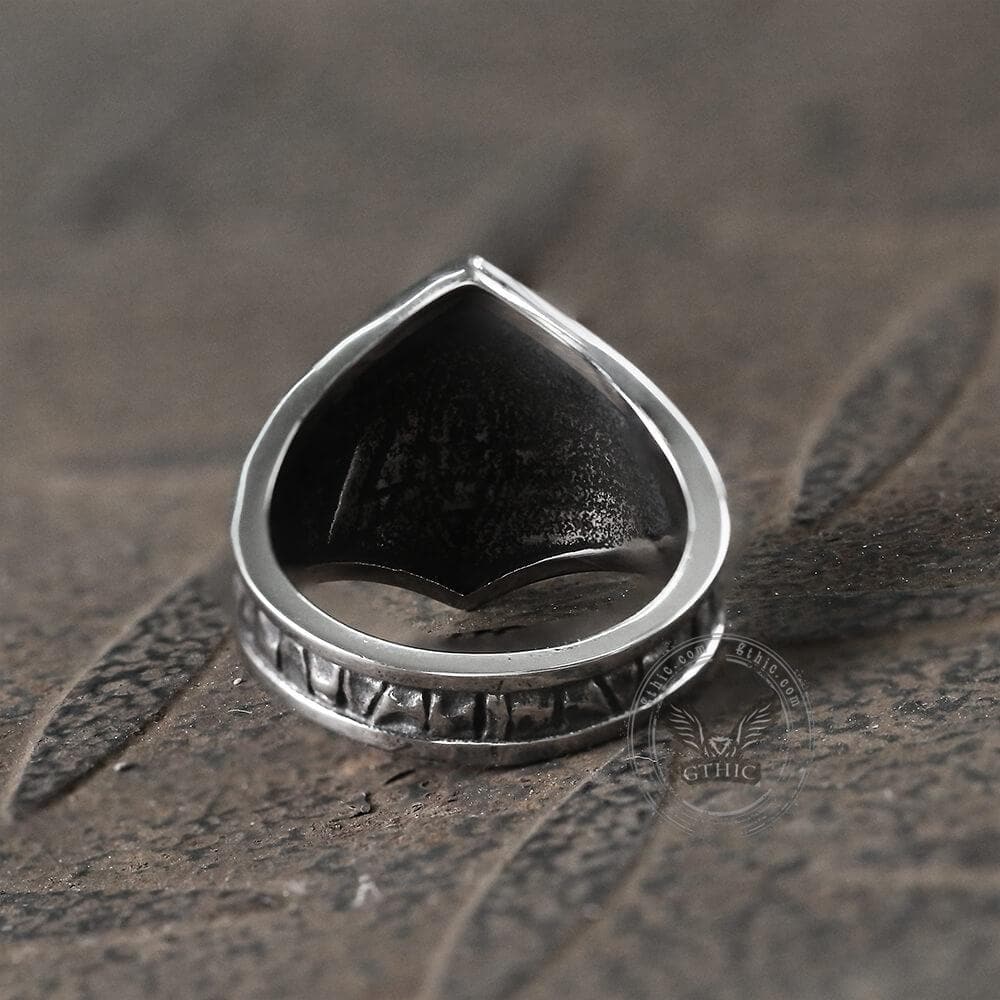 Mysterious Valknut Symbol Stainless Steel Ring