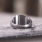Norse Wolf Stainless Steel Animal Ring | Gthic.com